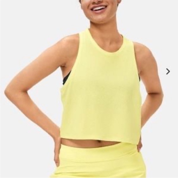 Outdoor Voices | Tops | Outdoor Voices Fast Track Racerback Crop Tank ...